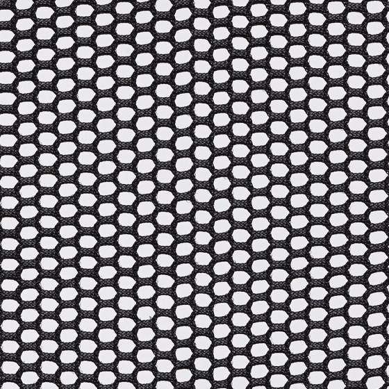 Mesh back 3D Knit Licorice; Seat fabric Cogent Connect Licorice; Black Frame